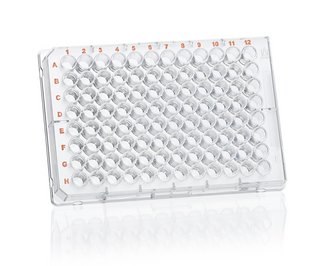 BRANDplates®, 96-well, cellGrade™ premium, PS, transparent, F-bottom, BIO-CERT® CELL CULTURE STERILE